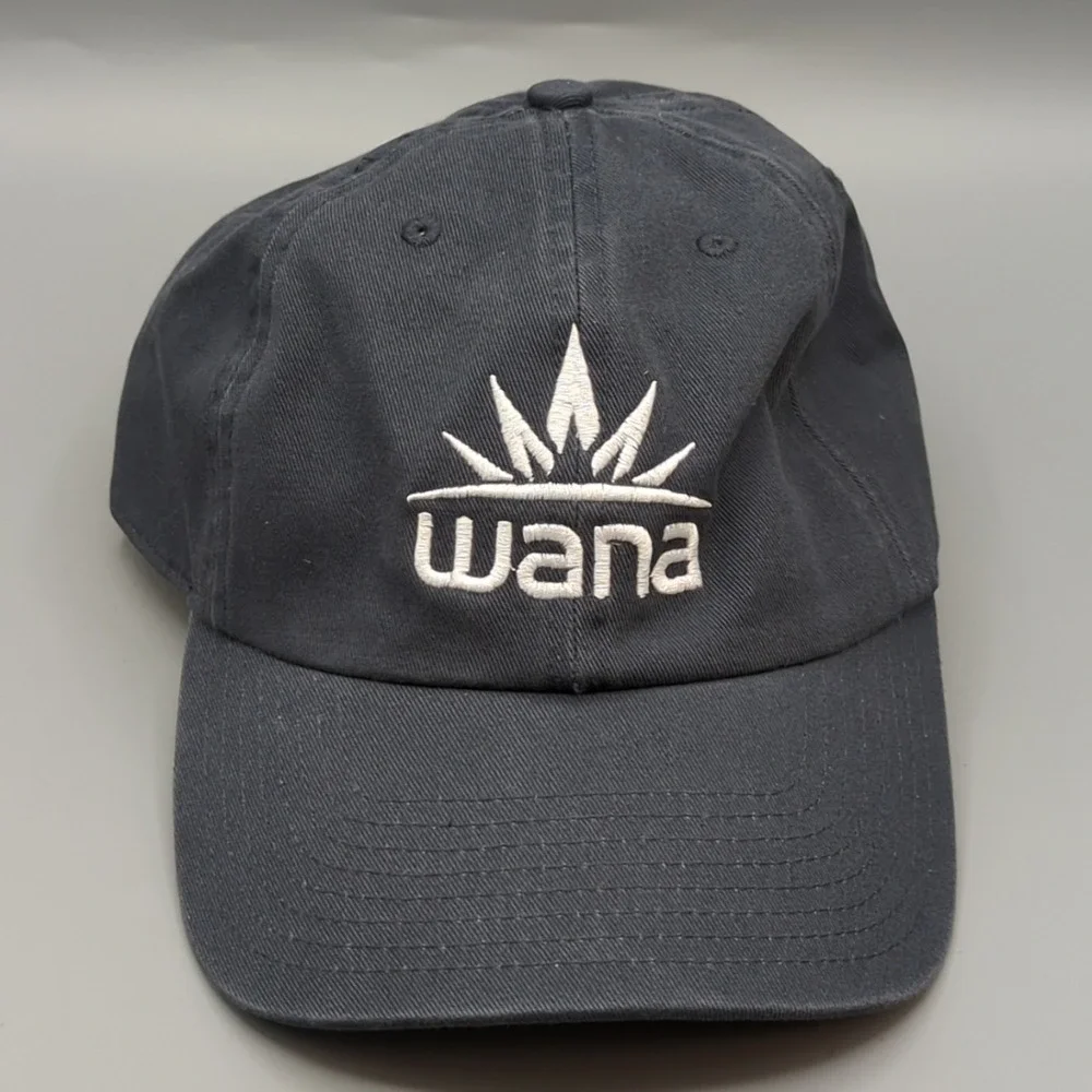 Wana '47 Brand Hat Cap Blue Strapback OSFA Adjustable